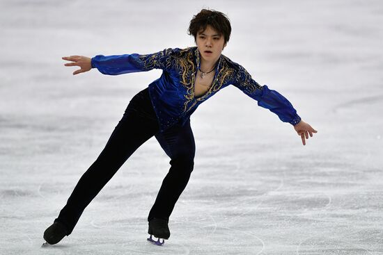 2018 Winter Olympics. Figure skating. Men. Free skating