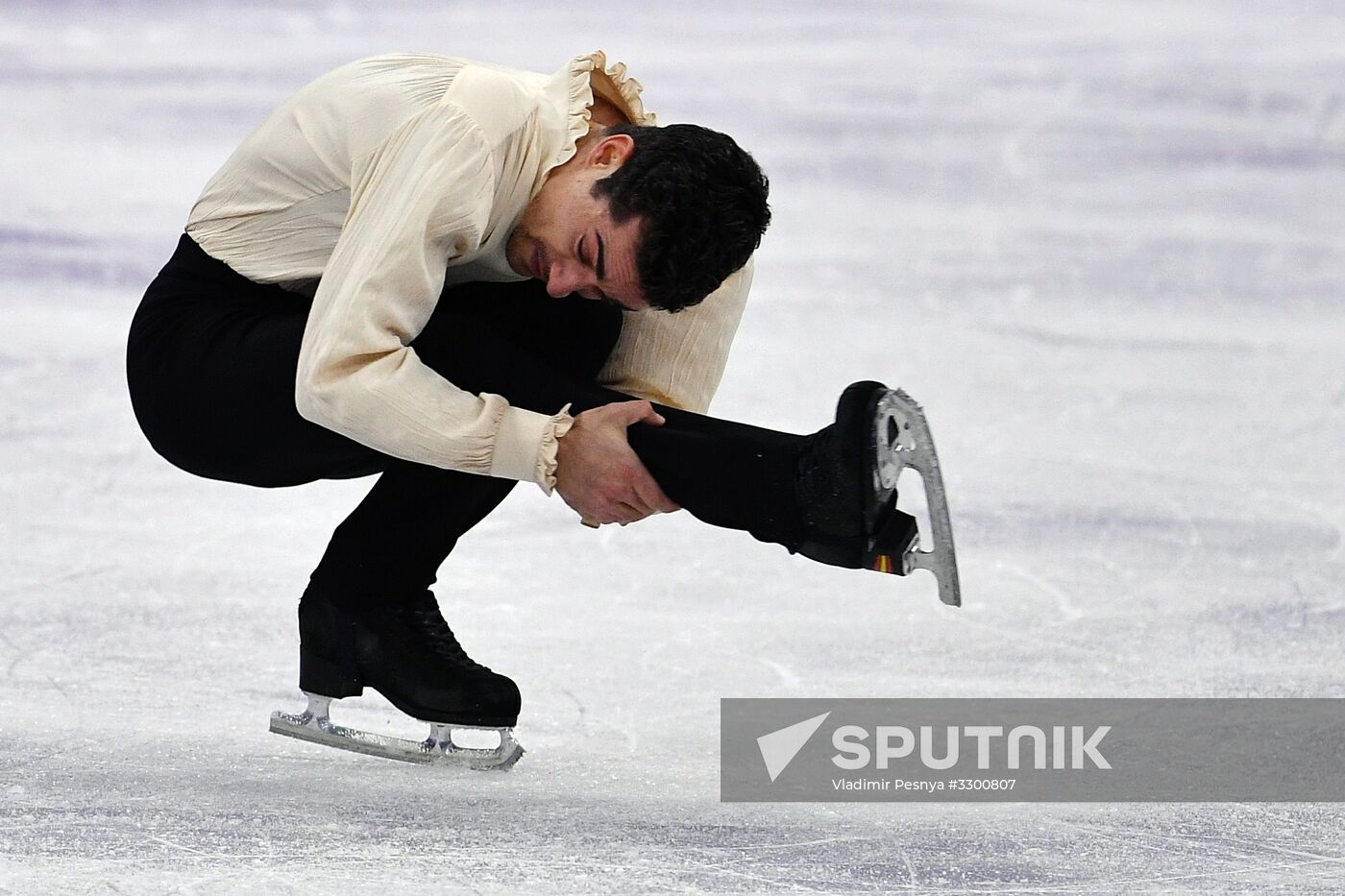 2018 Winter Olympics. Figure skating. Men. Free skating
