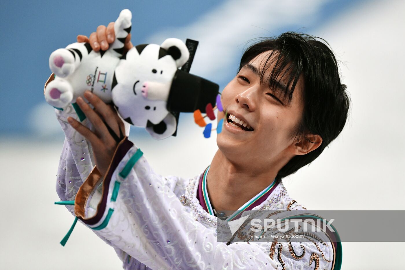 2018 Winter Olympics. Figure skating. Men. Free skating