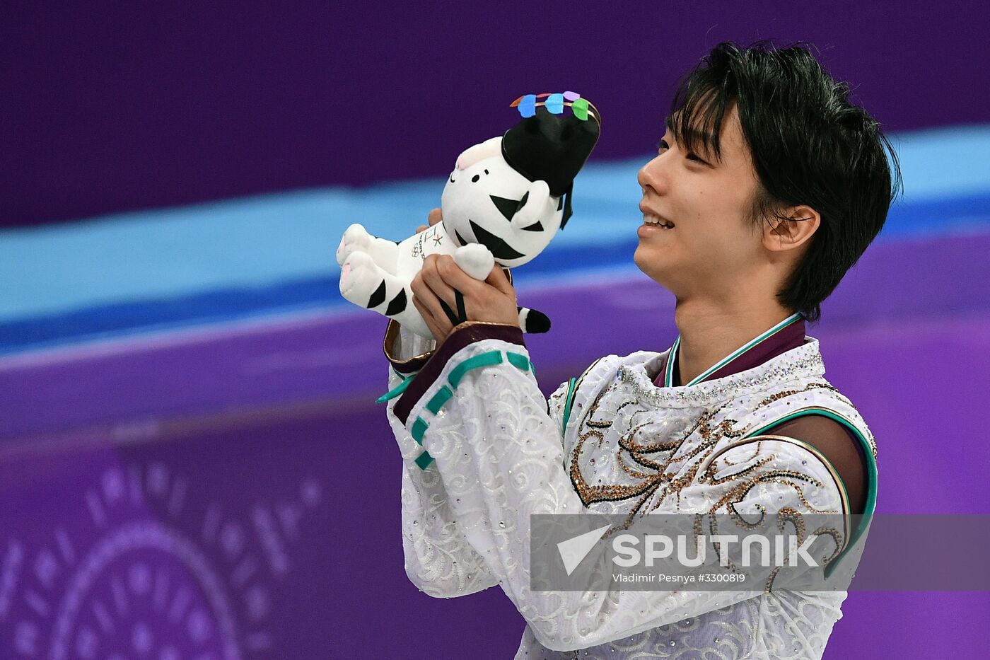 2018 Winter Olympics. Figure skating. Men. Free skating