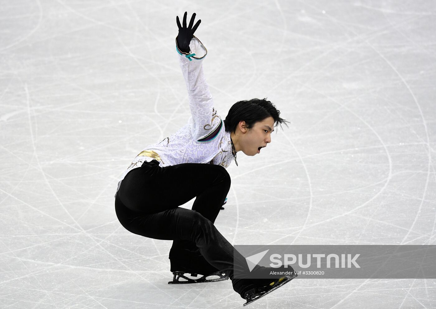 2018 Winter Olympics. Figure skating. Men. Free skating