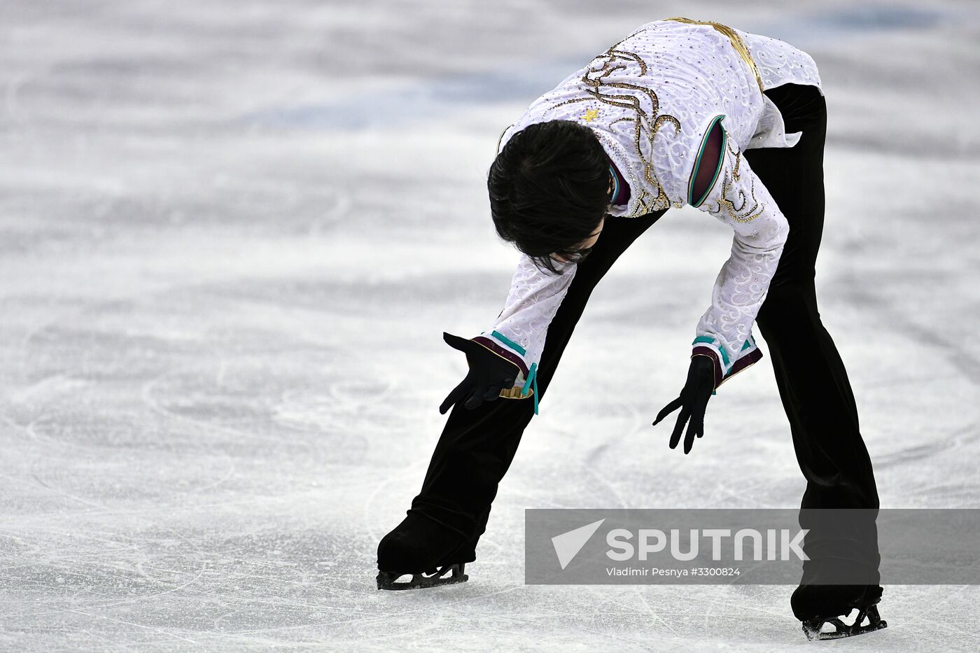 2018 Winter Olympics. Figure skating. Men. Free skating