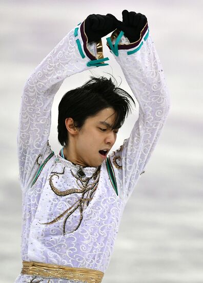 2018 Winter Olympics. Figure skating. Men. Free skating