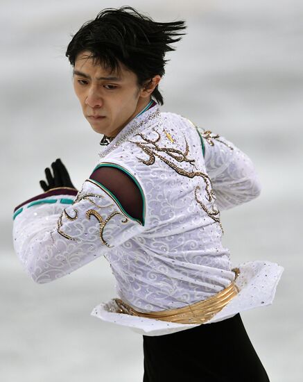 2018 Winter Olympics. Figure skating. Men. Free skating