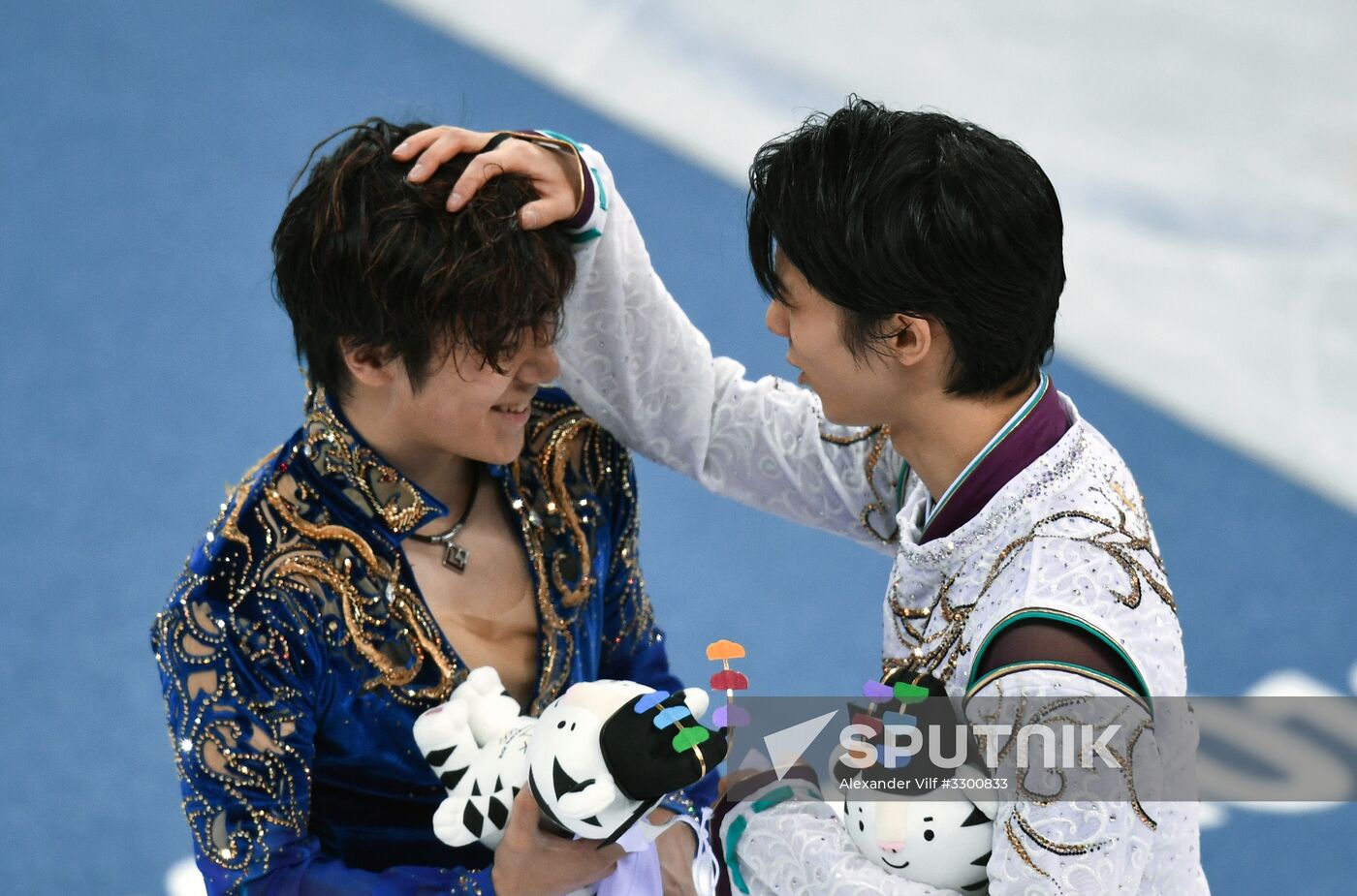 2018 Winter Olympics. Figure skating. Men. Free skating