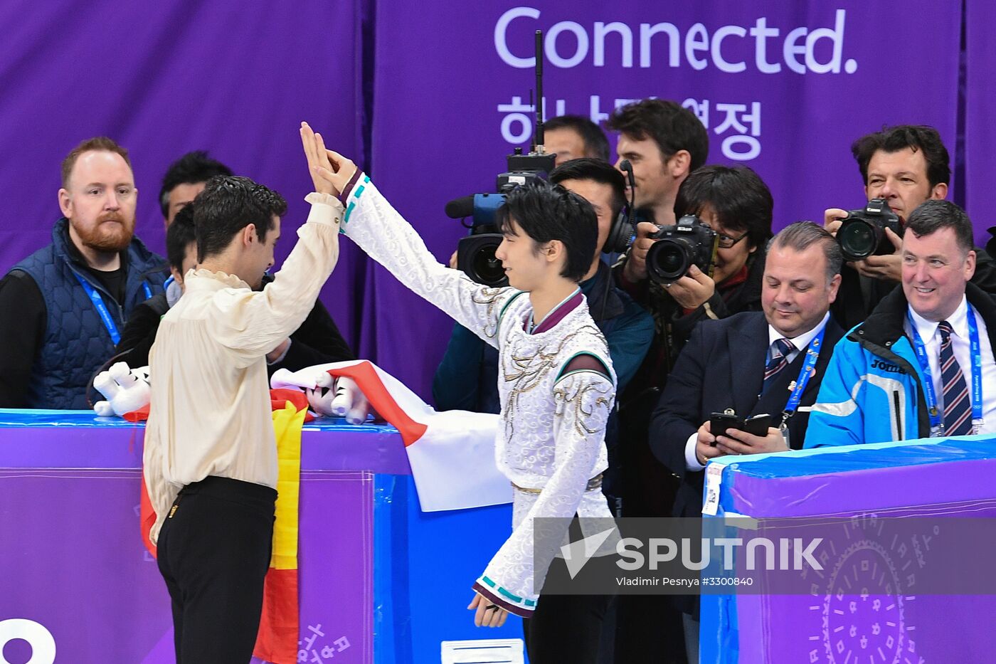 2018 Winter Olympics. Figure skating. Men. Free skating
