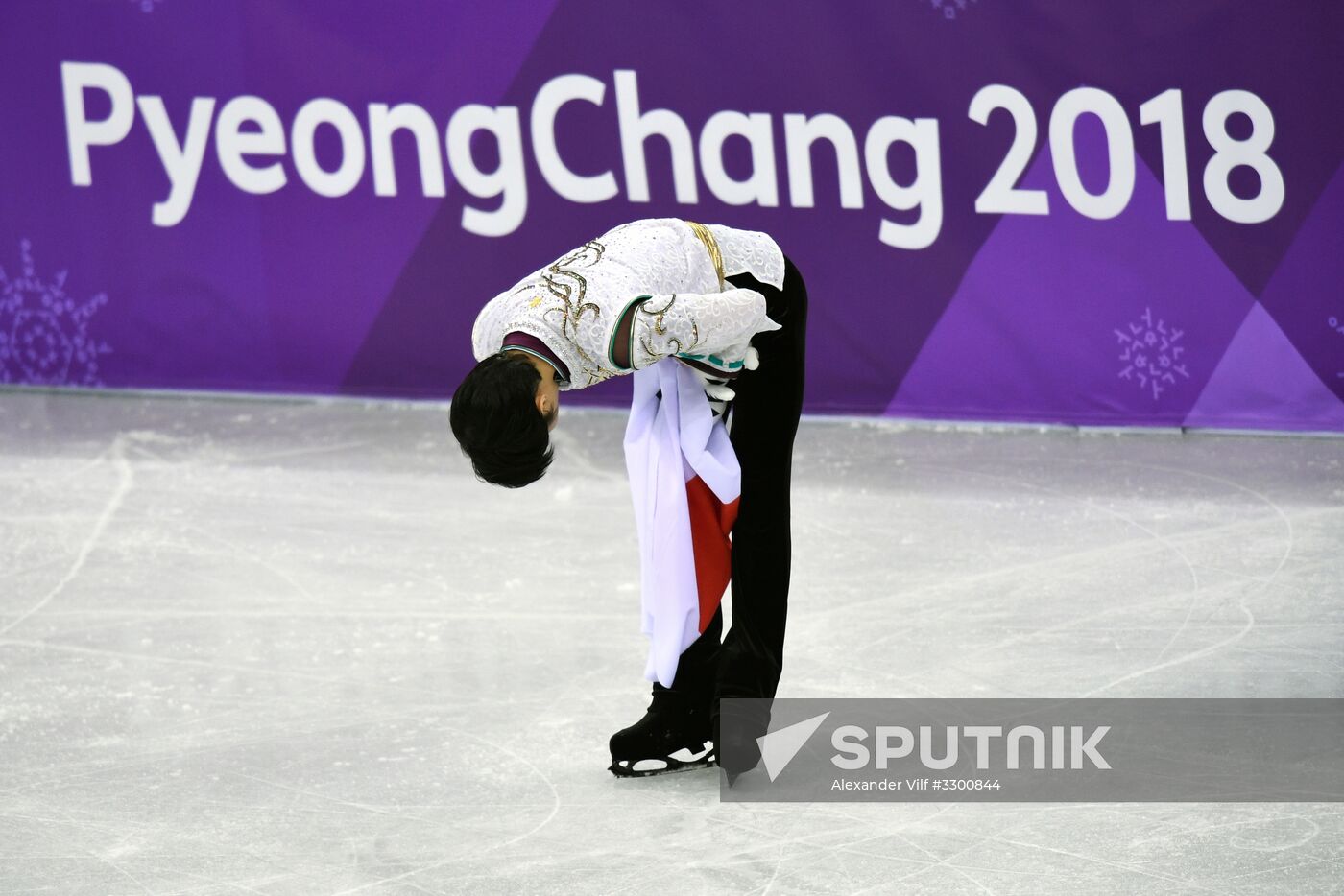 2018 Winter Olympics. Figure skating. Men. Free skating