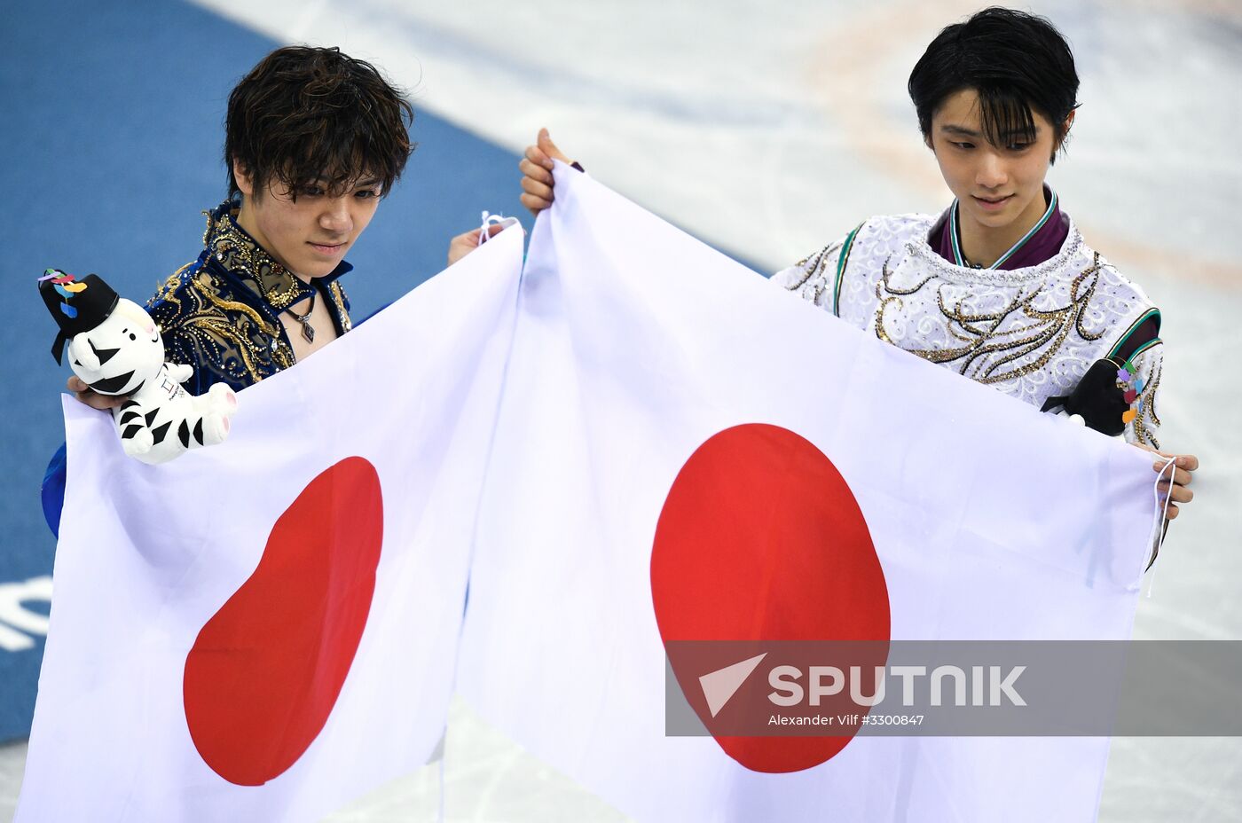 2018 Winter Olympics. Figure skating. Men. Free skating