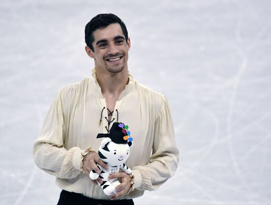 2018 Winter Olympics. Figure skating. Men. Free skating