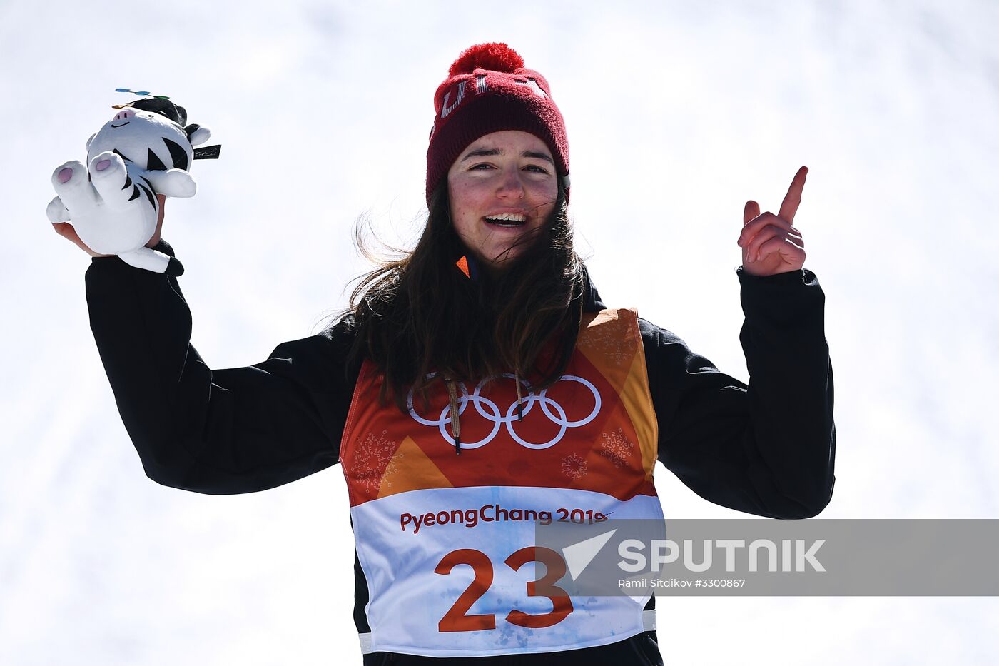 2018 Winter Olympics. Freestyle skiing. Women. Slopestyle.