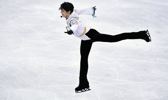 2018 Winter Olympics. Figure skating. Men. Free skating