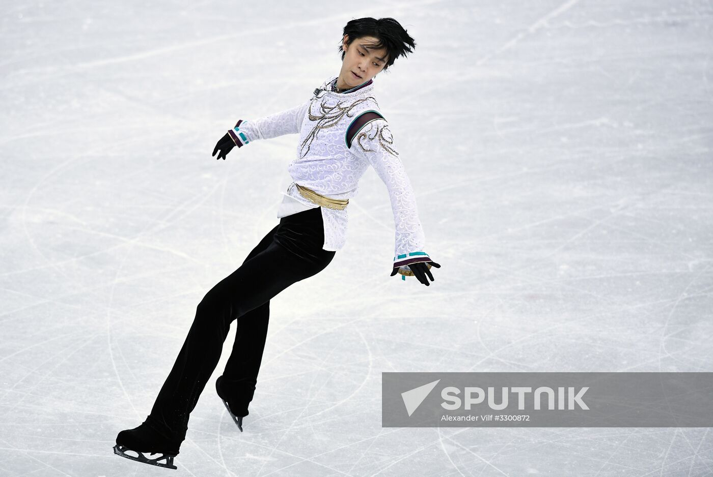 2018 Winter Olympics. Figure skating. Men. Free skating