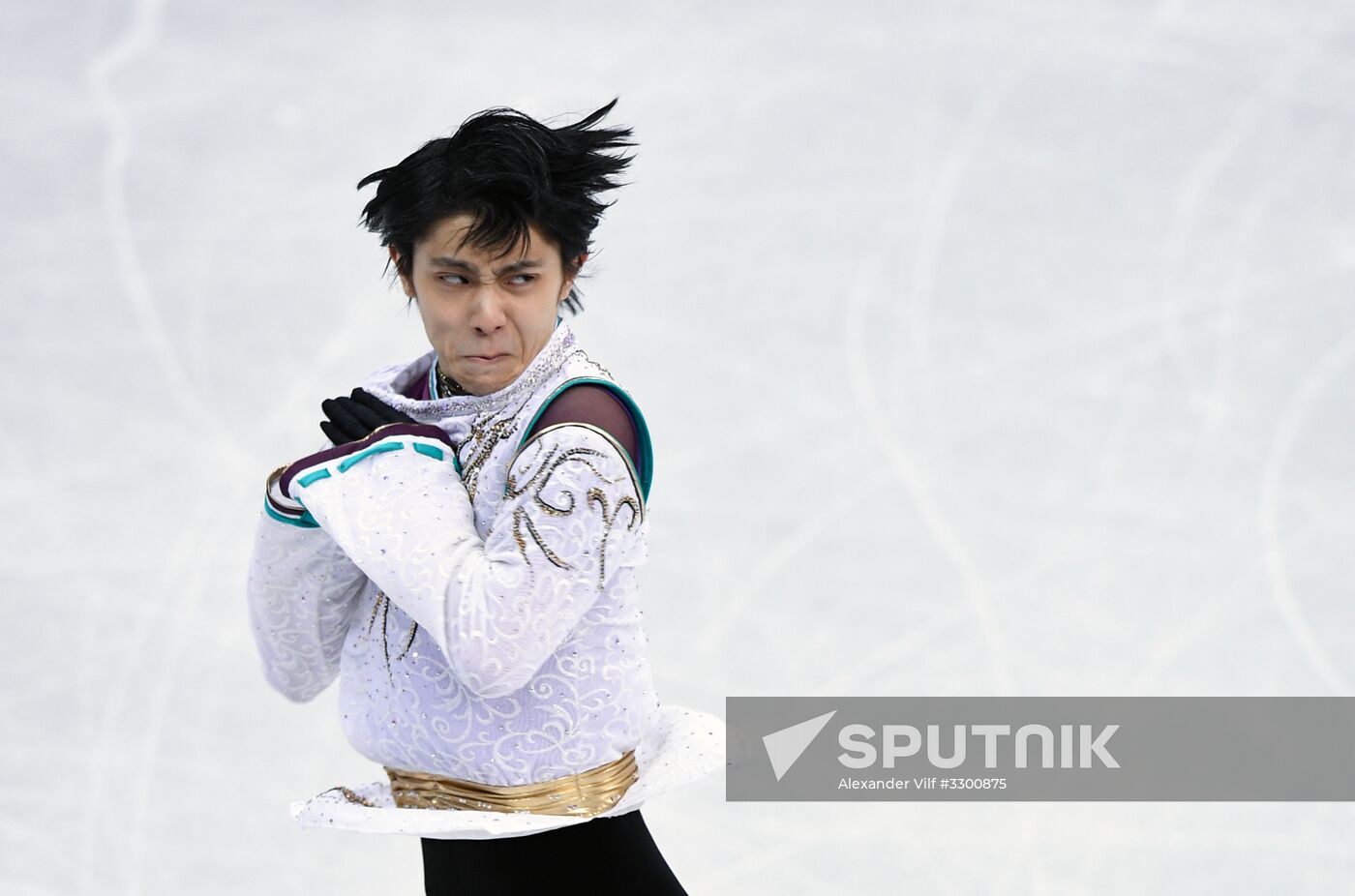 2018 Winter Olympics. Figure skating. Men. Free skating
