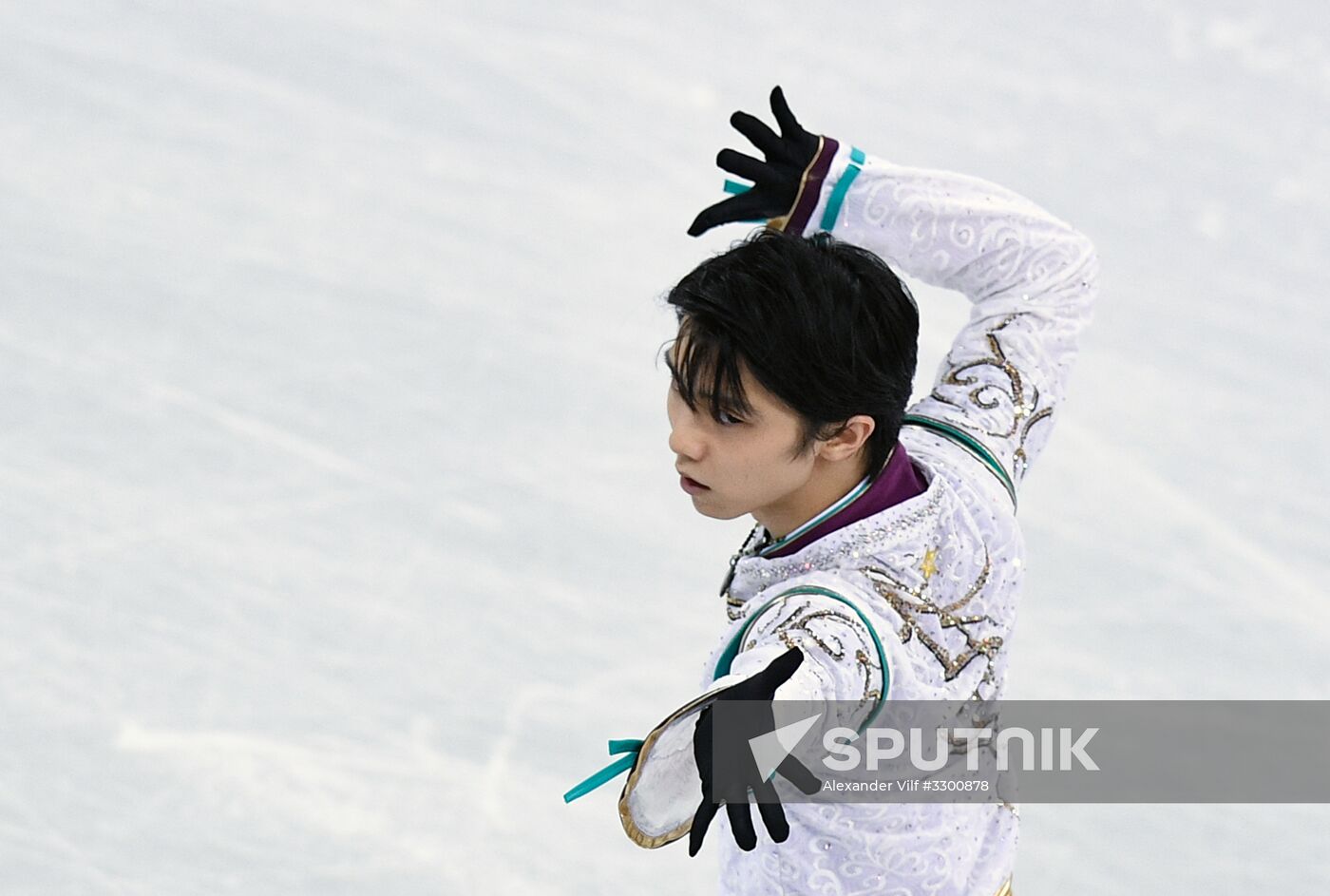 2018 Winter Olympics. Figure skating. Men. Free skating