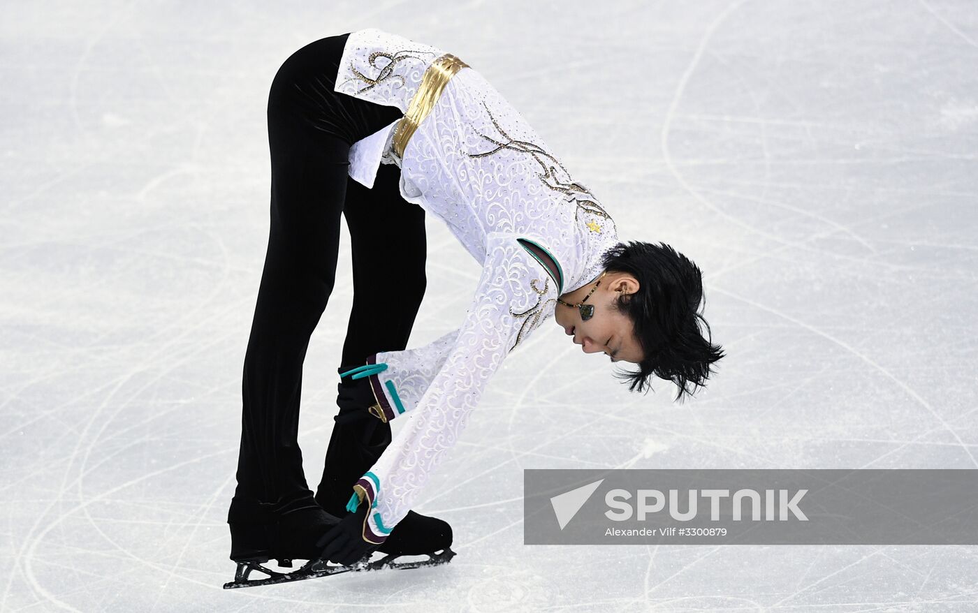 2018 Winter Olympics. Figure skating. Men. Free skating