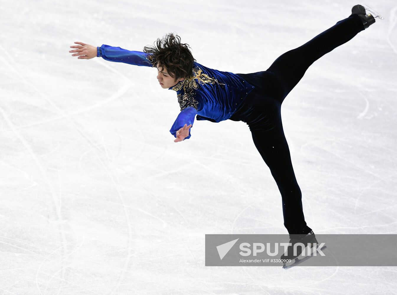 2018 Winter Olympics. Figure skating. Men. Free skating