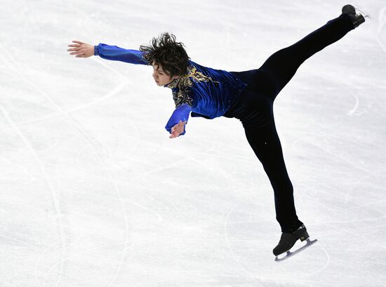 2018 Winter Olympics. Figure skating. Men. Free skating