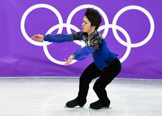 2018 Winter Olympics. Figure skating. Men. Free skating