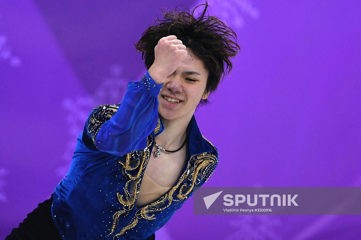 2018 Winter Olympics. Figure skating. Men. Free skating