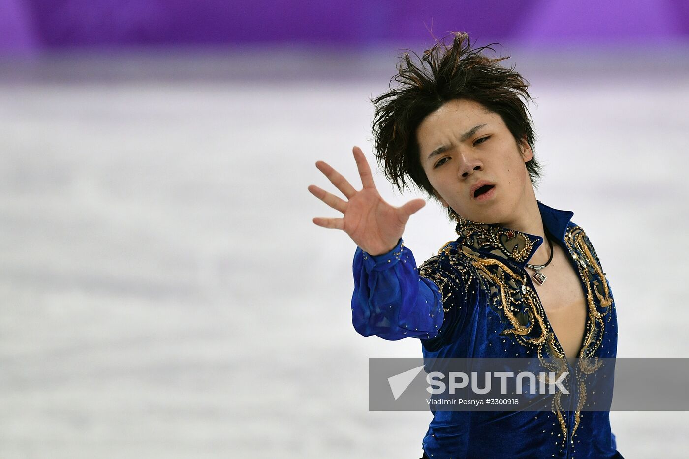 2018 Winter Olympics. Figure skating. Men. Free skating