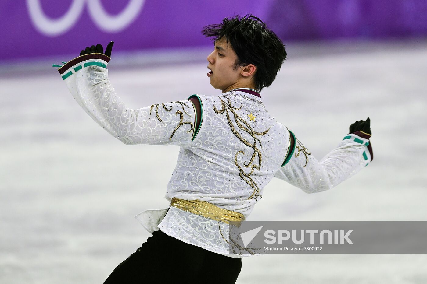 2018 Winter Olympics. Figure skating. Men. Free skating