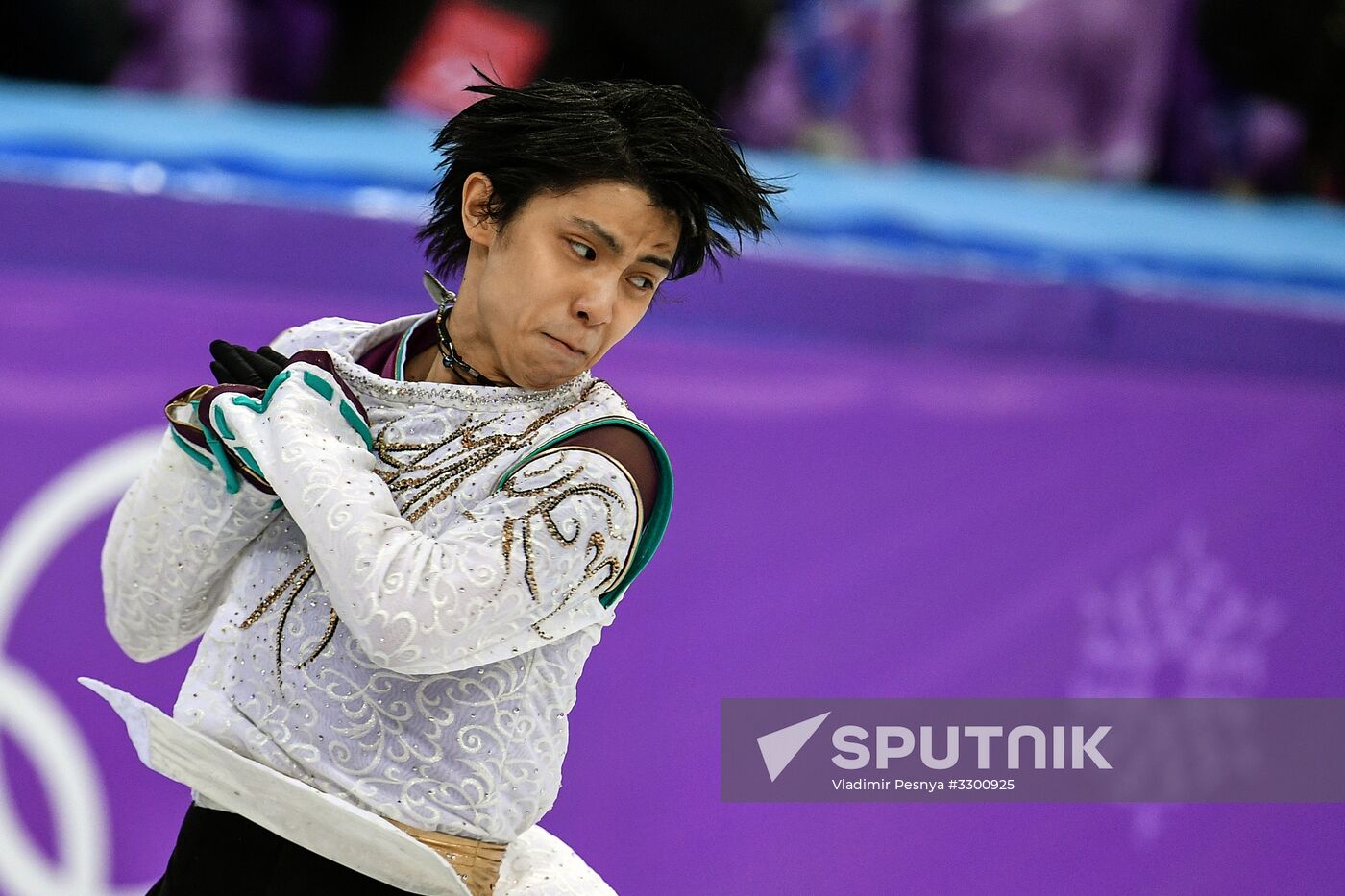 2018 Winter Olympics. Figure skating. Men. Free skating