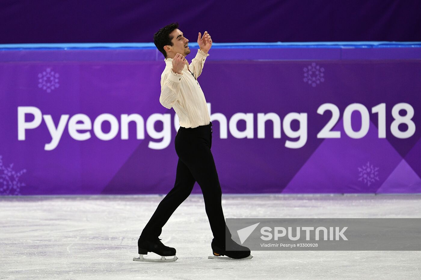 2018 Winter Olympics. Figure skating. Men. Free skating