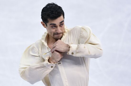 2018 Winter Olympics. Figure skating. Men. Free skating