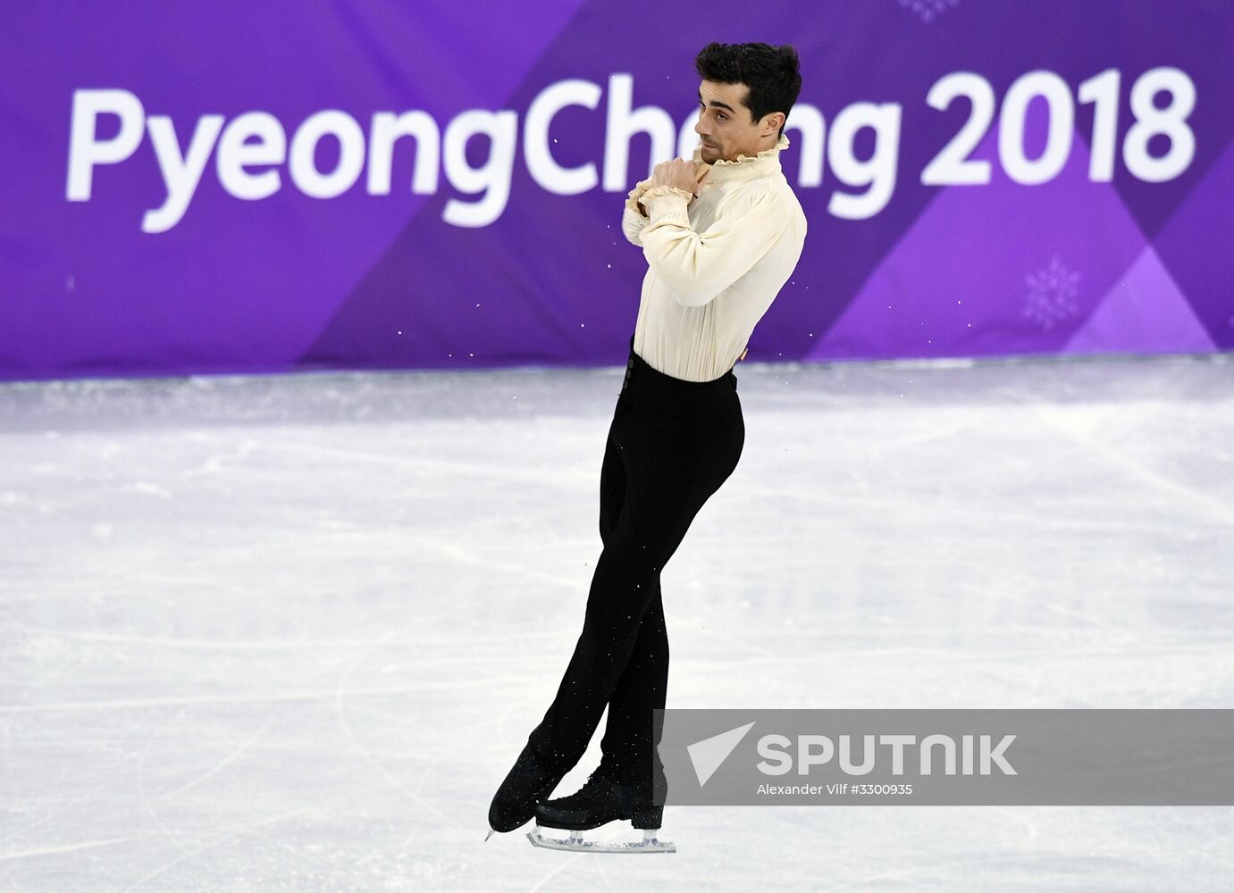 2018 Winter Olympics. Figure skating. Men. Free skating