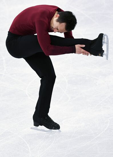 2018 Winter Olympics. Figure skating. Men. Free skating