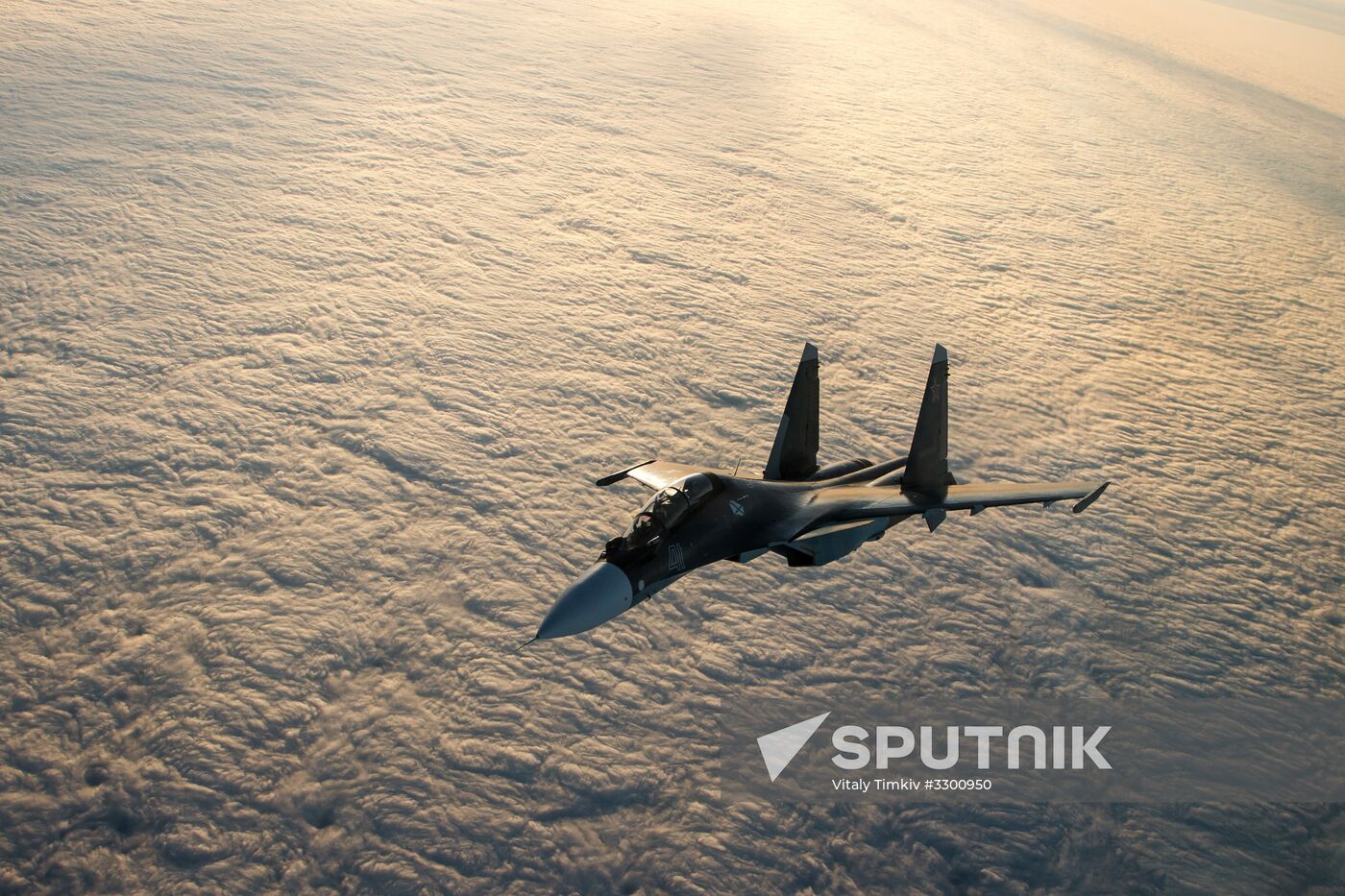 Naval aviation tactical flight exercises in Eysk