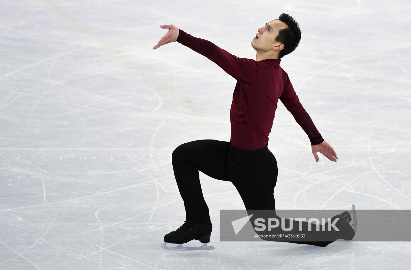 2018 Winter Olympics. Figure skating. Men. Free skating