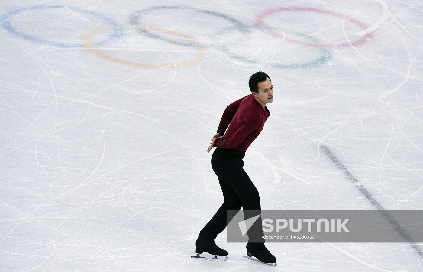 2018 Winter Olympics. Figure skating. Men. Free skating