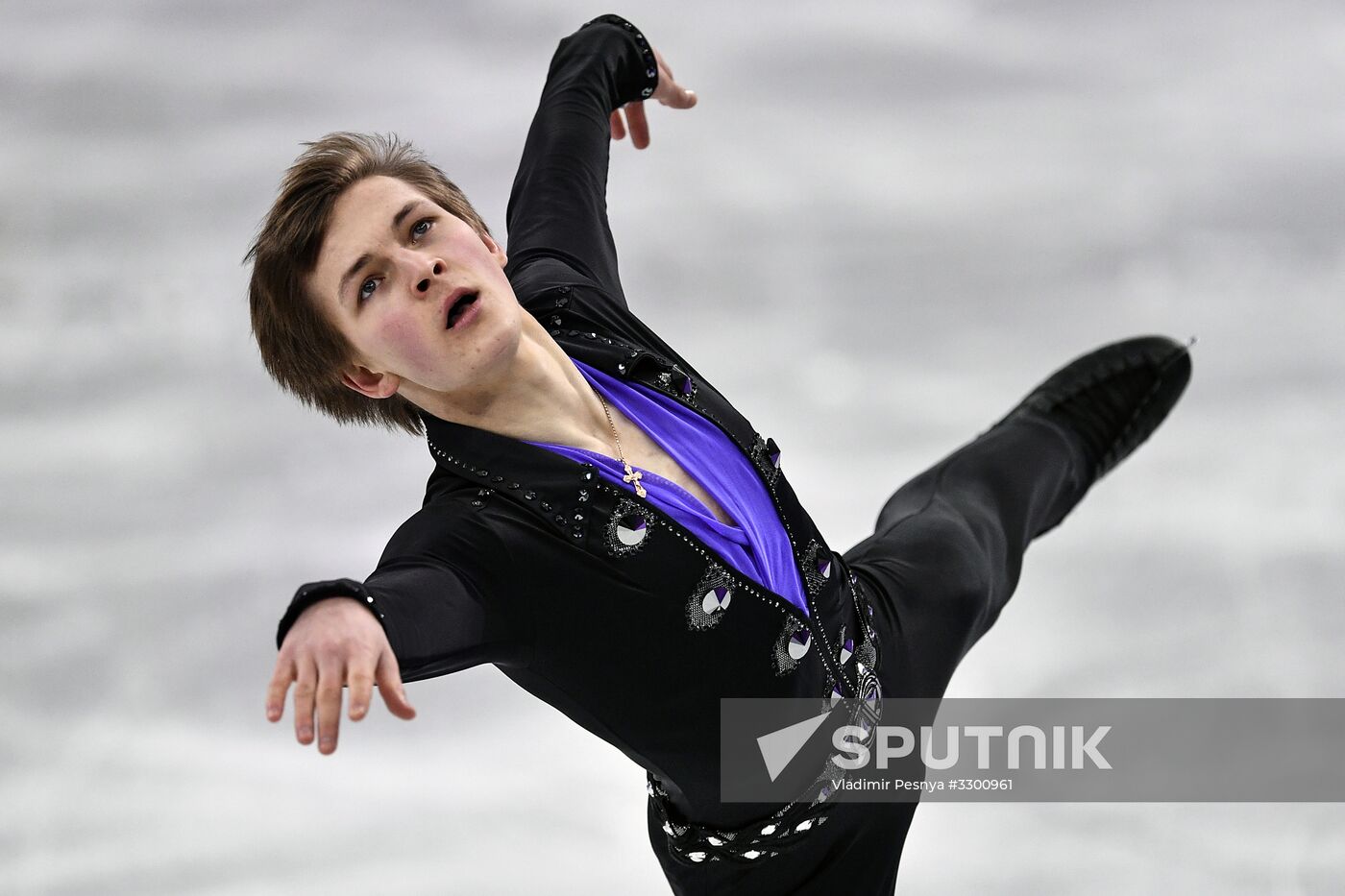 2018 Winter Olympics. Figure skating. Men. Free skating