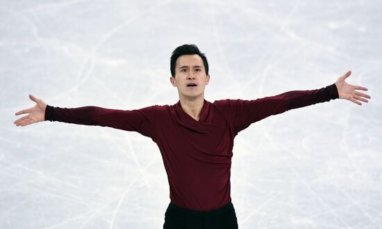 2018 Winter Olympics. Figure skating. Men. Free skating