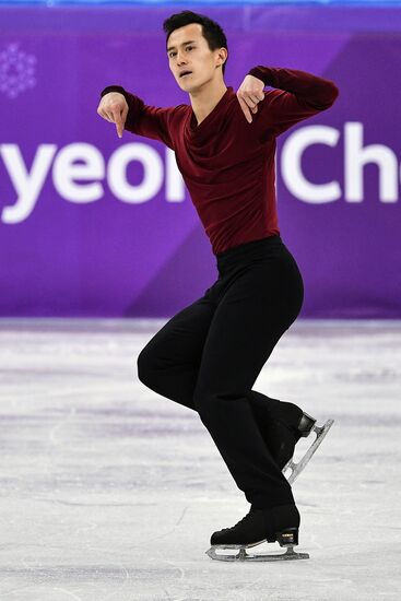 2018 Winter Olympics. Figure skating. Men. Free skating