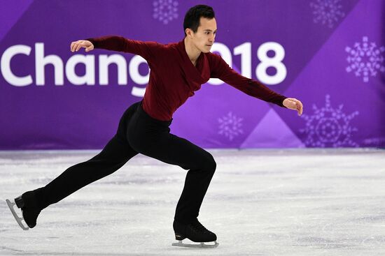2018 Winter Olympics. Figure skating. Men. Free skating