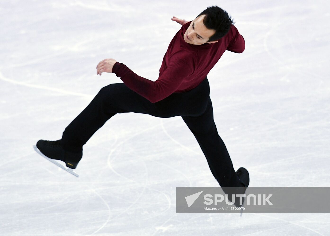 2018 Winter Olympics. Figure skating. Men. Free skating