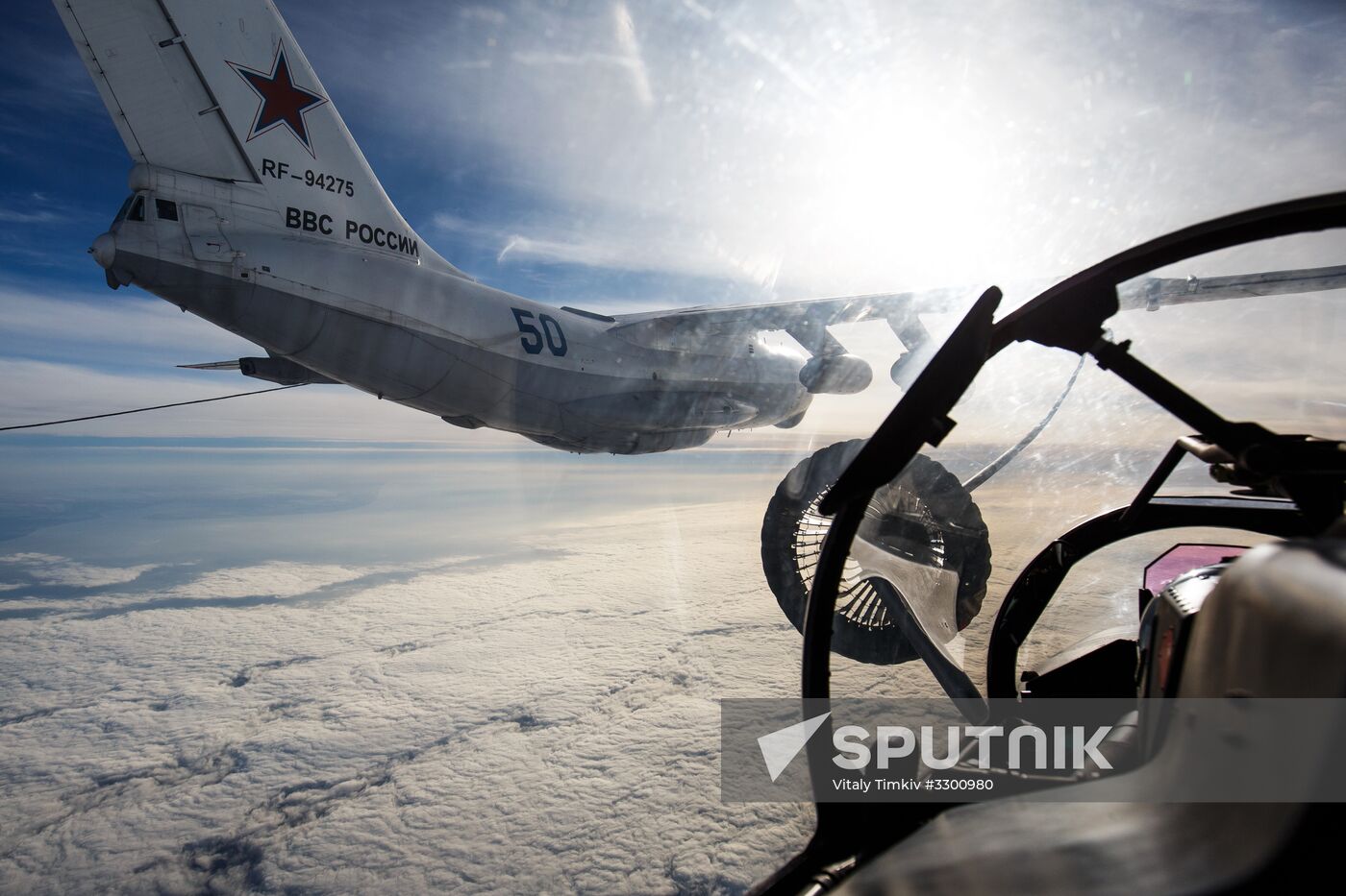 Naval aviation tactical flight exercises in Eysk