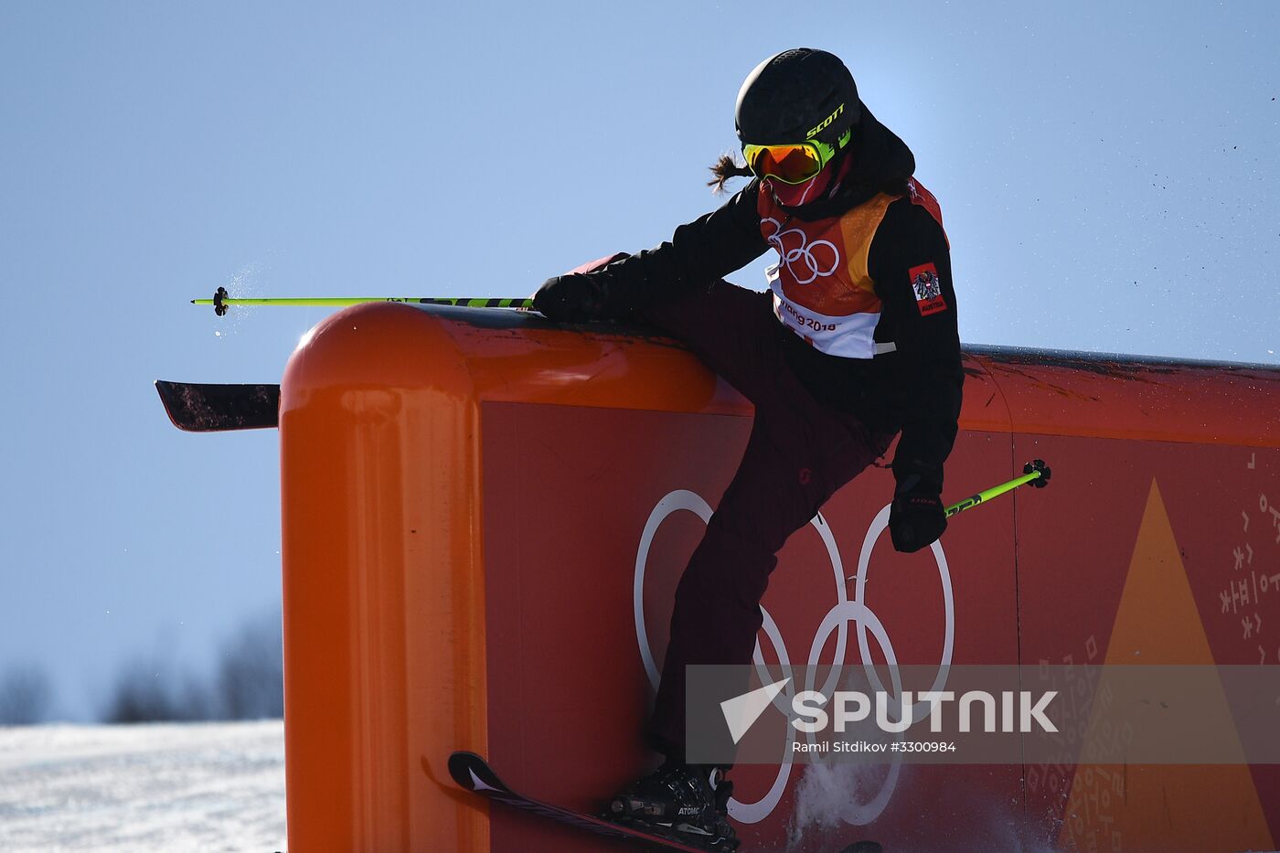 2018 Winter Olympics. Freestyle skiing. Women. Slopestyle