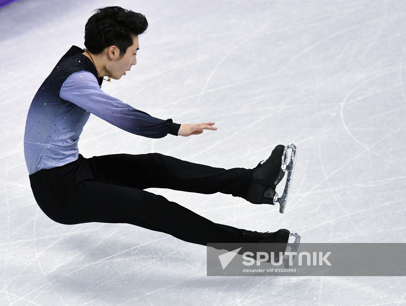 2018 Winter Olympics. Figure skating. Men. Free skating