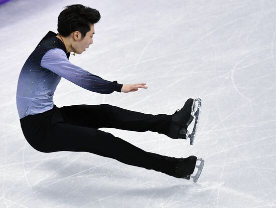 2018 Winter Olympics. Figure skating. Men. Free skating