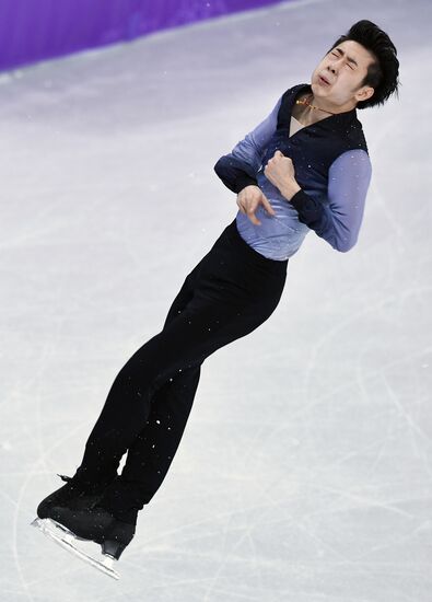 2018 Winter Olympics. Figure skating. Men. Free skating