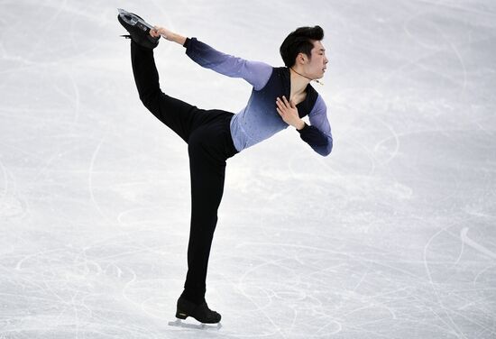 2018 Winter Olympics. Figure skating. Men. Free skating