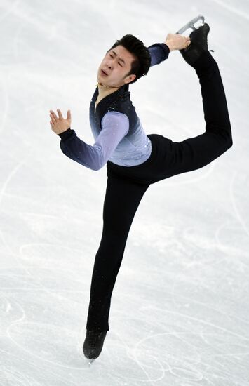 2018 Winter Olympics. Figure skating. Men. Free skating