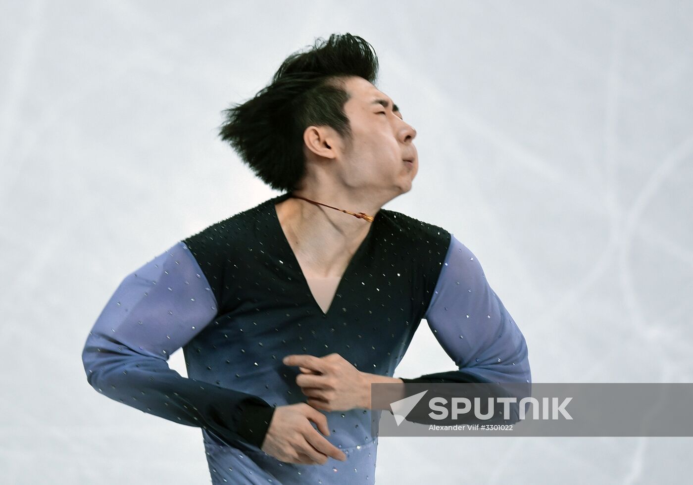 2018 Winter Olympics. Figure skating. Men. Free skating