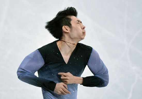2018 Winter Olympics. Figure skating. Men. Free skating
