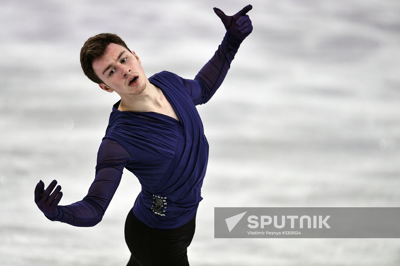 2018 Winter Olympics. Figure skating. Men. Free skating