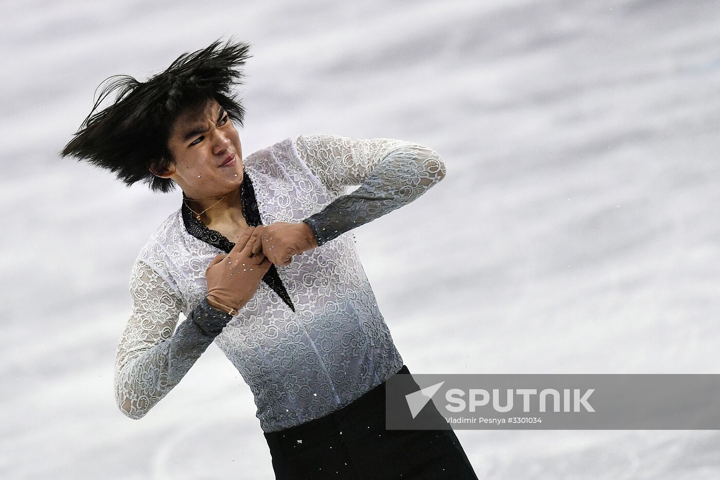 2018 Winter Olympics. Figure skating. Men. Free skating