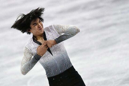 2018 Winter Olympics. Figure skating. Men. Free skating